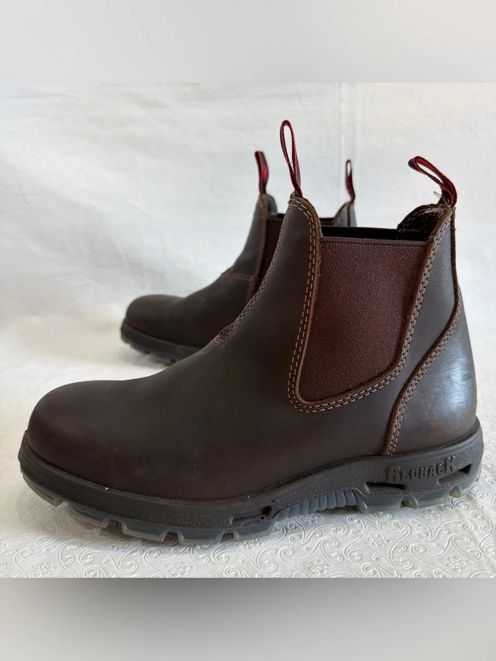Redback UNPU Nevada Great Barrier Elastic Sided Work Boots US Mens 9.5 UK 8.5